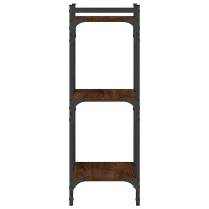 Reol 3 hylder Brun Eg Look 40x30x86cm Træmateriale