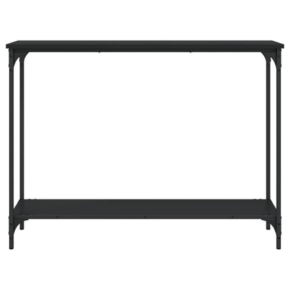 Konsolentisch Schwarz 101x30,5x75 cm Holzwerkstoff
