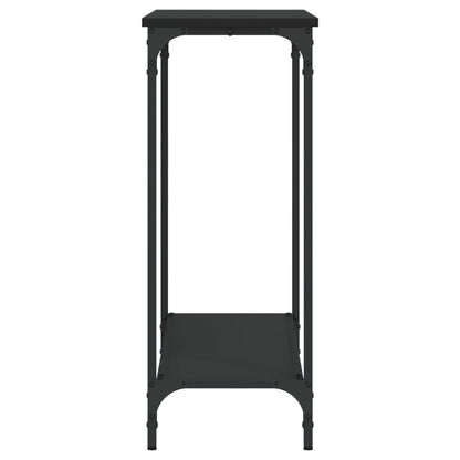 Konsolentisch Schwarz 101x30,5x75 cm Holzwerkstoff