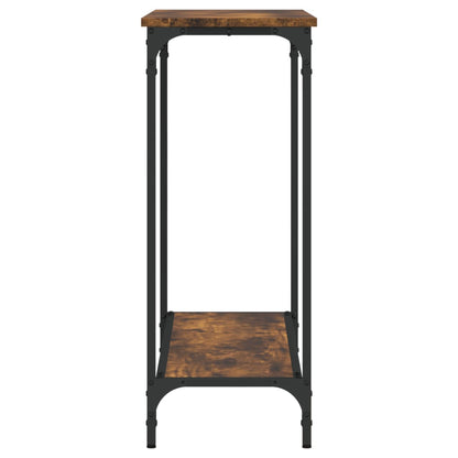 Konsolentisch Räuchereiche 101x30,5x75 cm Holzwerkstoff