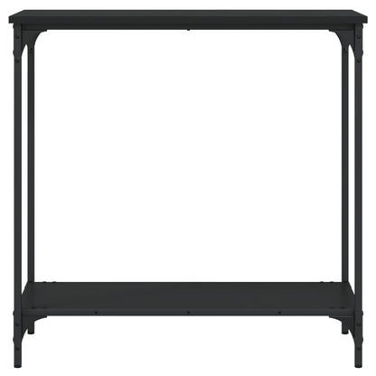 Konsolentisch Schwarz 75x30,5x75 cm Holzwerkstoff