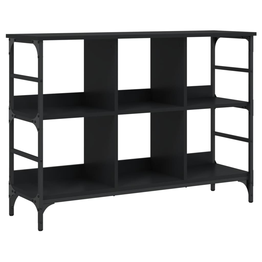 Skænk Sort 102x32x73,5 cm Træ Materiale