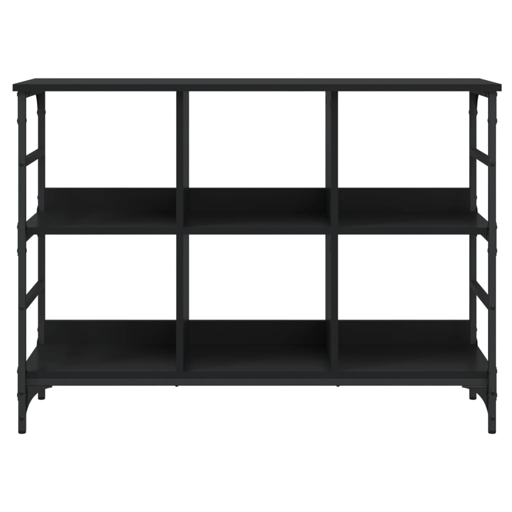 Skænk Sort 102x32x73,5 cm Træ Materiale