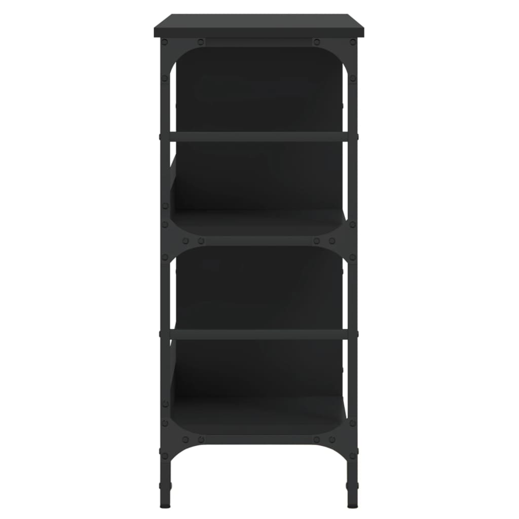 Skænk Sort 102x32x73,5 cm Træ Materiale