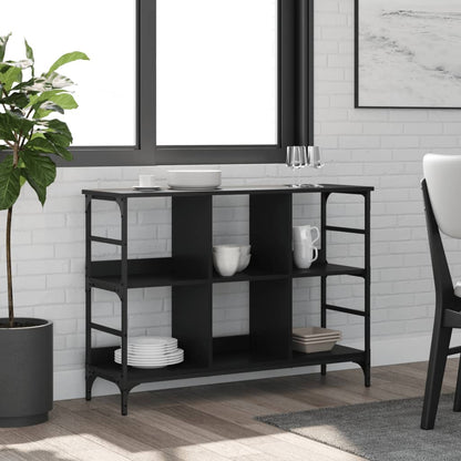 Skænk Sort 102x32x73,5 cm Træ Materiale