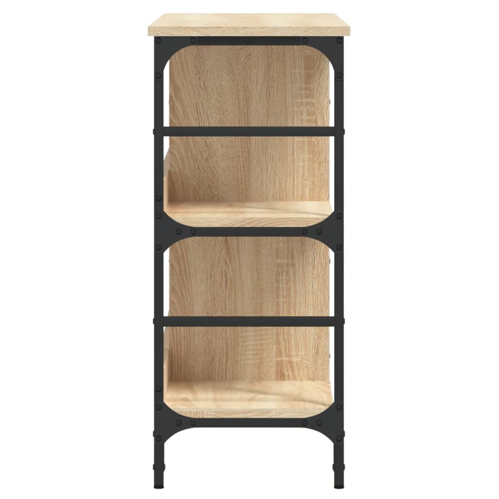 Sideboard Sonoma-Eiche 102x32x73,5 cm Holzwerkstoff