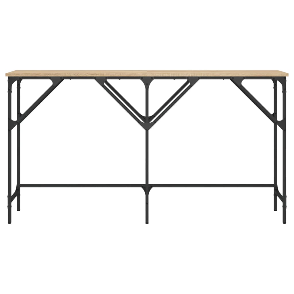 Konsolentisch Sonoma-Eiche 140x29x75 cm Holzwerkstoff