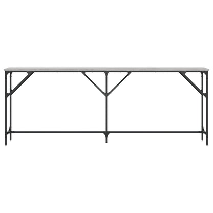 Konsolentisch Grau Sonoma 200x29x75 cm Holzwerkstoff