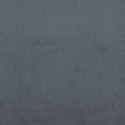 Sitzbank mit Kissen Dunkelgrau 120,5x65x75 cm Samt