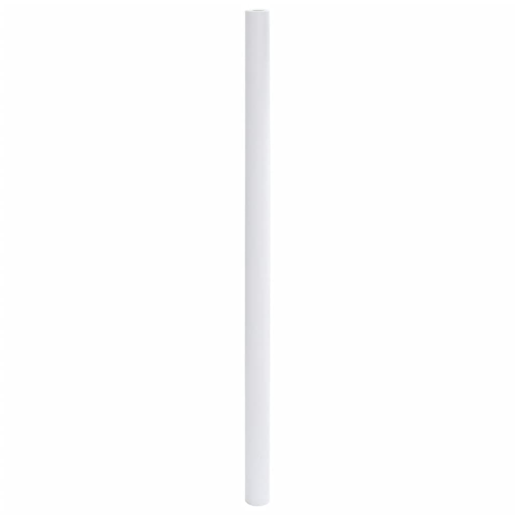 Möbelfolien Selbstklebend Mattweiß 90x500 cm PVC