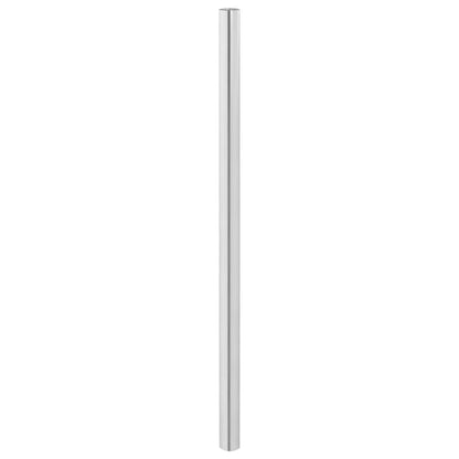 Möbelfolien Selbstklebend Silbern 90x500 cm PET