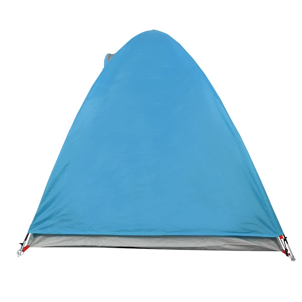 Kuppel-Campingzelt 2 Personen Blau Wasserdicht