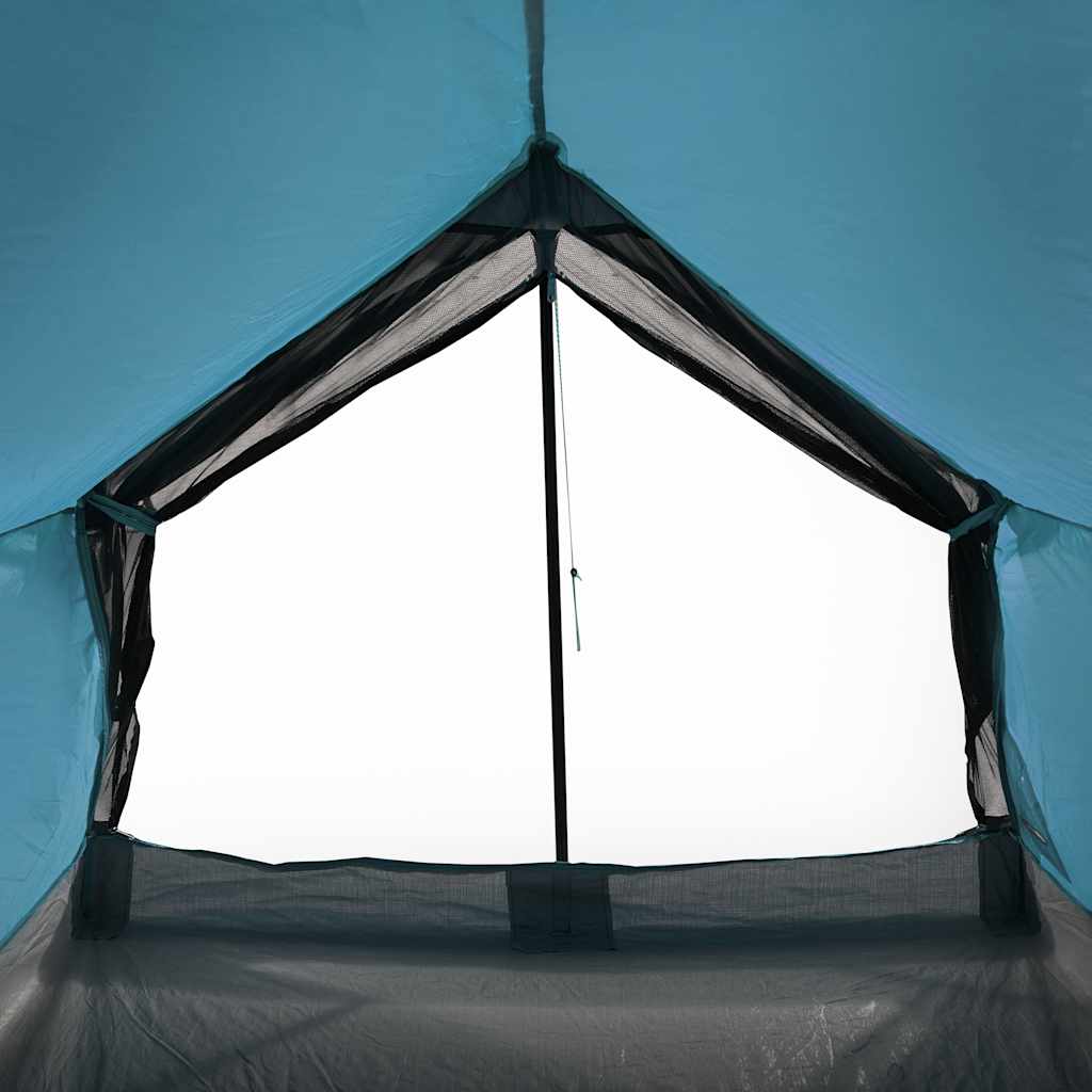 Campingzelt 2 Personen Blau Wasserfest