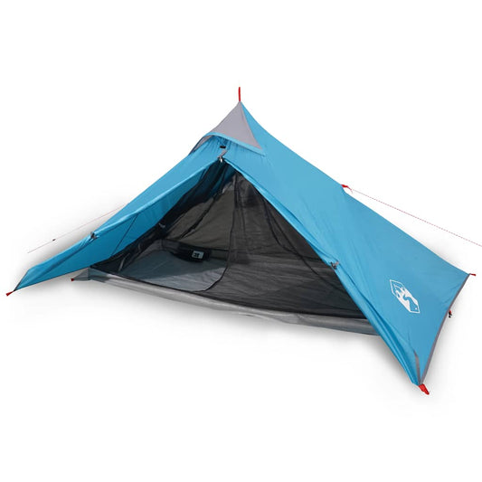Tipi-Hängezelt 1 Person Blau Wasserdicht