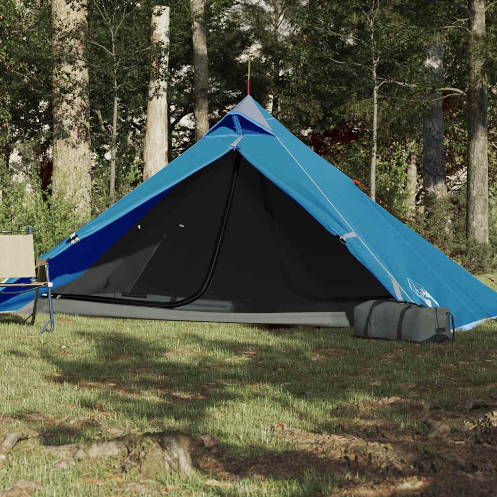 Tipi-Hängezelt 1 Person Blau Wasserdicht