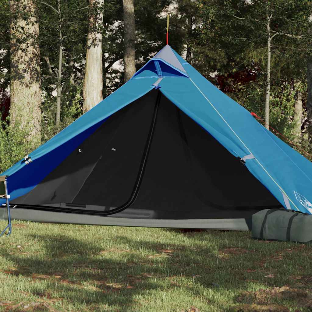 Tipi-Hängezelt 1 Person Blau Wasserdicht