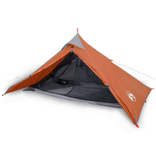 Tipi-Hängezelt 1 Person Orange Wasserdicht