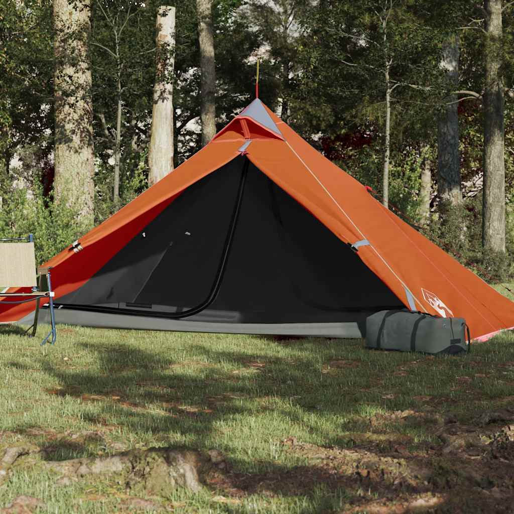 Tipi-Hängezelt 1 Person Orange Wasserdicht
