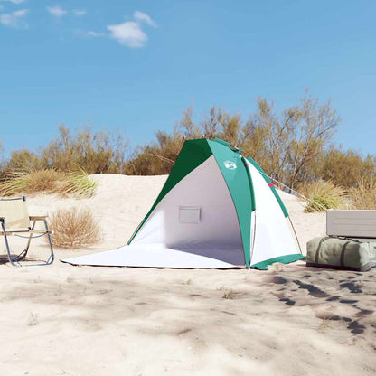 Strandzelt Meergrün 268x223x125 cm 185T Polyester