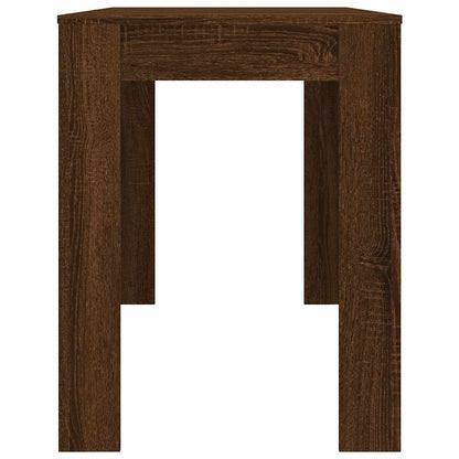 Esstisch Braun Eichen-Optik 120x60x76 cm Holzwerkstoff