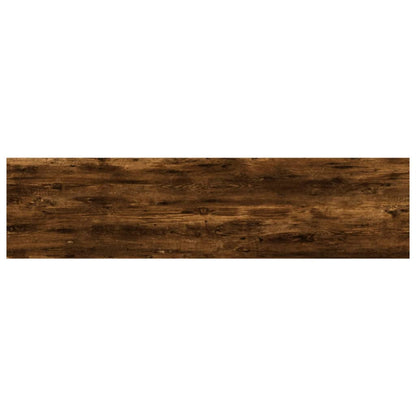 Wandregale 4 Stk. Räuchereiche 40x10x1,5 cm Holzwerkstoff