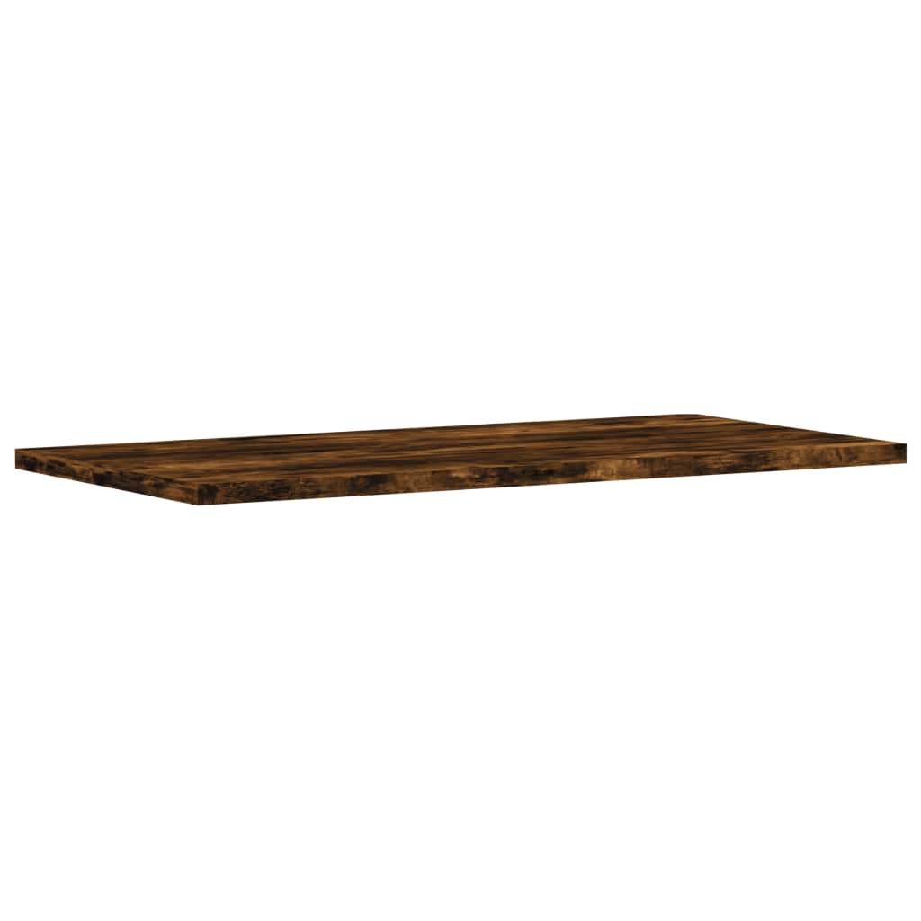 Wandregale 4 Stk. Räuchereiche 60x30x1,5 cm Holzwerkstoff
