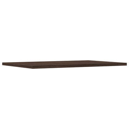 Wandregale 4 Stk. Braun Eichen-Optik 60x40x1,5 cm Holzwerkstoff