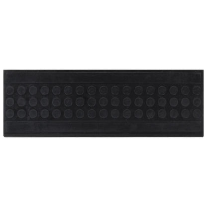 Stufenmatten 10 Stk. 25x75 cm Gummi