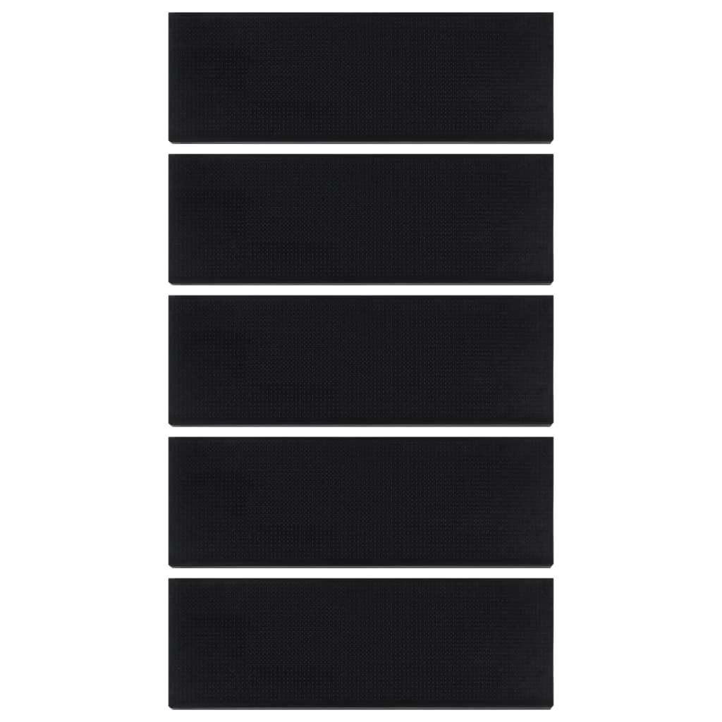 Stufenmatten 5 Stk. 25x75 cm Gummi