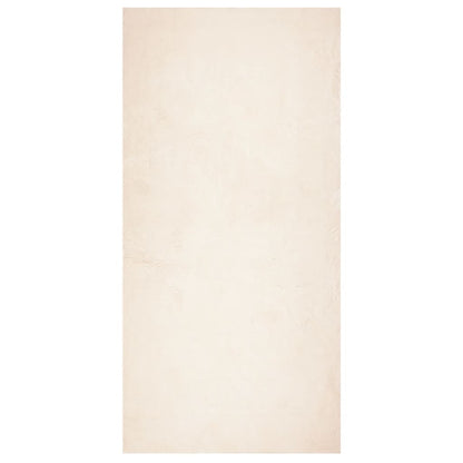 Teppich HUARTE Kurzflor Weich und Waschbar Beige 100x200 cm