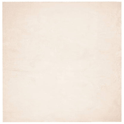 Teppich HUARTE Kurzflor Weich und Waschbar Beige 200x200 cm