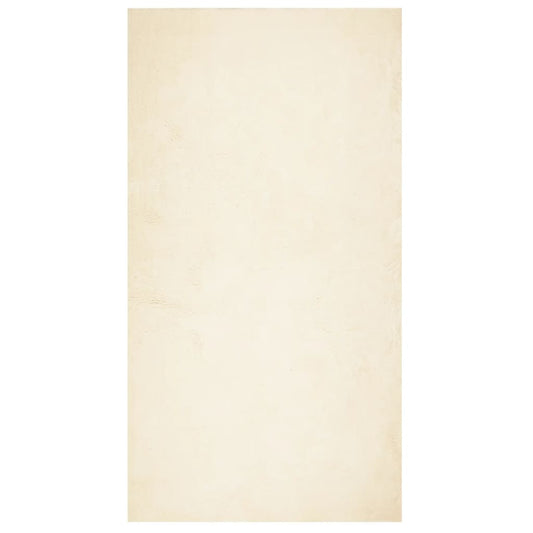 Teppich HUARTE Kurzflor Weich und Waschbar Creme 80x150 cm