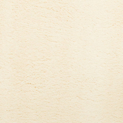Teppich HUARTE Kurzflor Weich und Waschbar Creme 200x200 cm