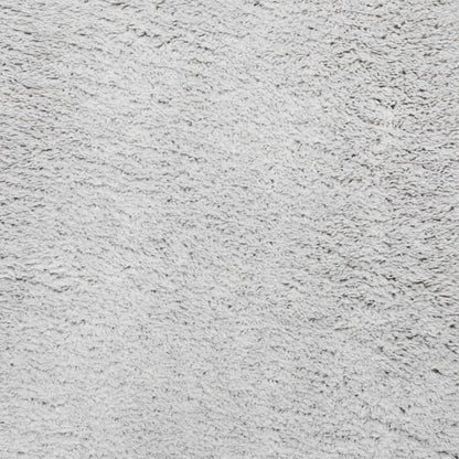 Teppich HUARTE Kurzflor Weich und Waschbar Grau 60x110 cm