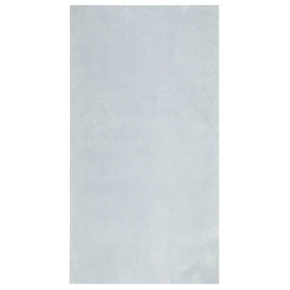 Teppich HUARTE Kurzflor Weich und Waschbar Blau 80x150 cm