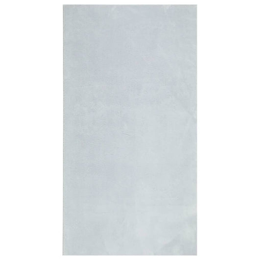 Teppich HUARTE Kurzflor Weich und Waschbar Blau 80x150 cm