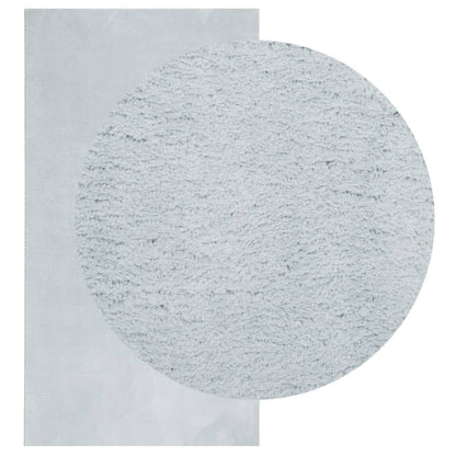 Teppich HUARTE Kurzflor Weich und Waschbar Blau 80x150 cm
