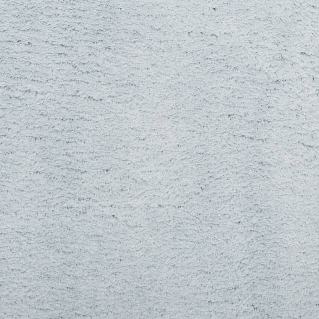Teppich HUARTE Kurzflor Weich und Waschbar Blau 80x150 cm