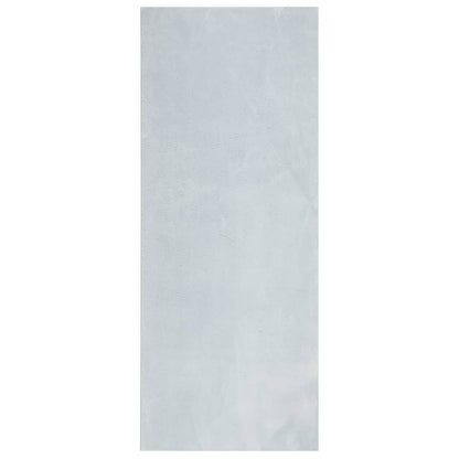 Teppich HUARTE Kurzflor Weich und Waschbar Blau 80x200 cm