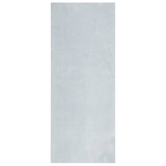 Teppich HUARTE Kurzflor Weich und Waschbar Blau 80x200 cm