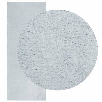 Teppich HUARTE Kurzflor Weich und Waschbar Blau 80x200 cm