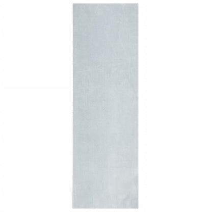 Teppich HUARTE Kurzflor Weich und Waschbar Blau 80x250 cm