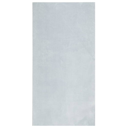 Teppich HUARTE Kurzflor Weich und Waschbar Blau 100x200 cm