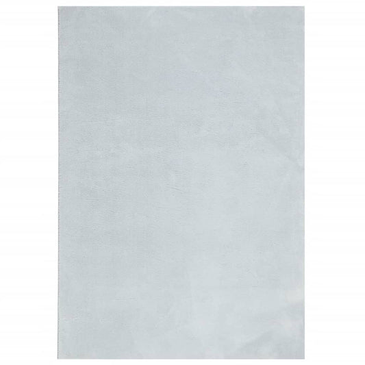 Teppich HUARTE Kurzflor Weich und Waschbar Blau 160x230 cm