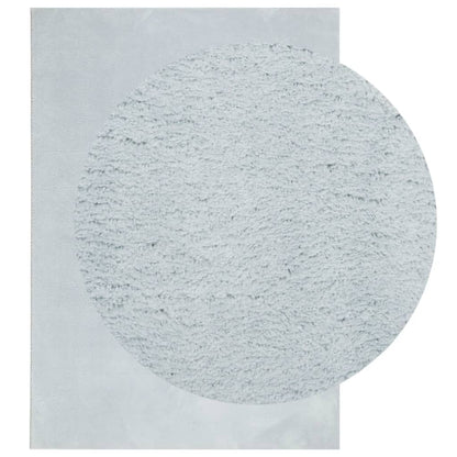 Teppich HUARTE Kurzflor Weich und Waschbar Blau 160x230 cm