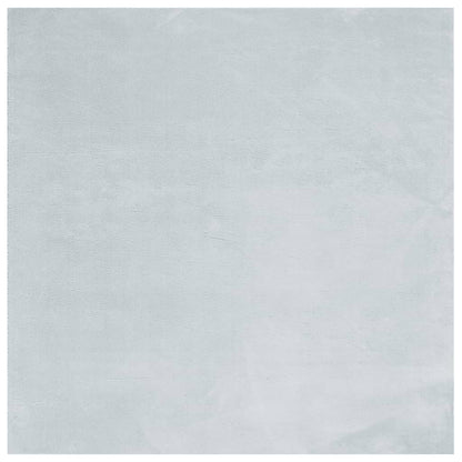 Teppich HUARTE Kurzflor Weich und Waschbar Blau 200x200 cm