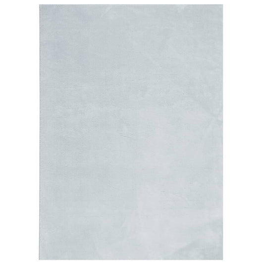 Teppich HUARTE Kurzflor Weich und Waschbar Blau 200x280 cm