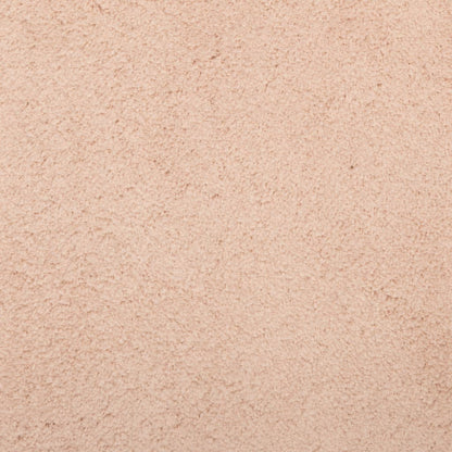 Teppich HUARTE Kurzflor Weich und Waschbar Blassrosa 80x150 cm