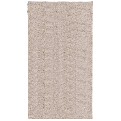 Shaggy-Teppich PAMPLONA Hochflor Modern Beige 60x110 cm