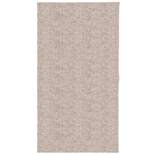 Shaggy-Teppich PAMPLONA Hochflor Modern Beige 80x150 cm